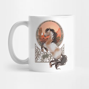 Benjamin horse art Mug